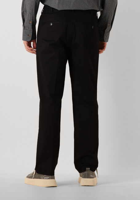 Zwarte OLAF HUSSEIN Pantalon REGULART PLEATED PANT - large