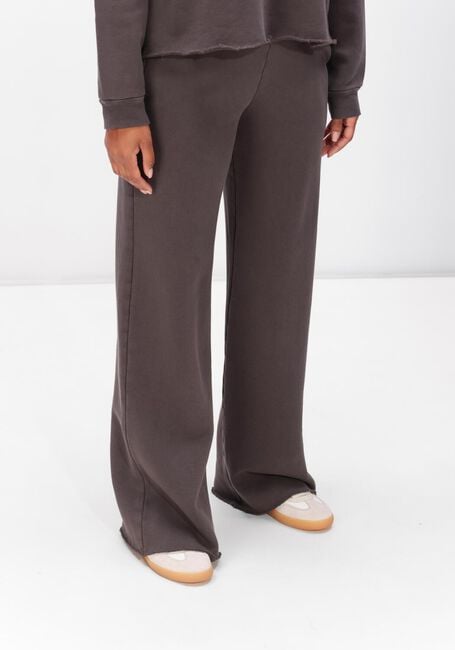 Antraciet XIRENA Wijde broek EMMETE SWEATPANT - large