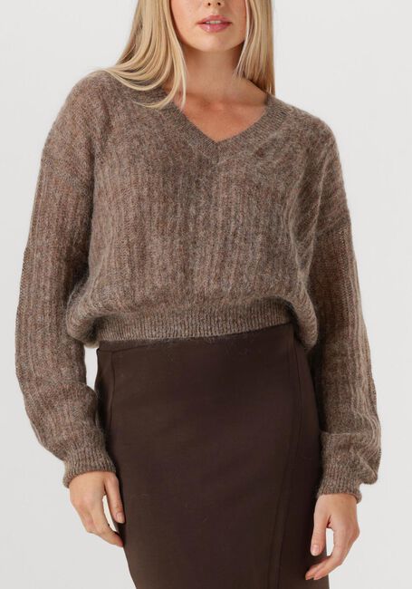Taupe AIMEE THE LABEL Trui TARAN - large