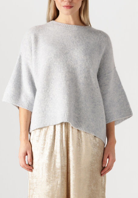 Lichtblauwe KNIT-TED Trui MEGAN - large