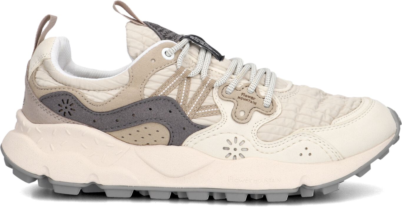 Flower Mountain Lage Sneakers Heren Yamano 3 Uni Kaiso, Maat: 45, Materiaal: Suède, Kleur: Beige