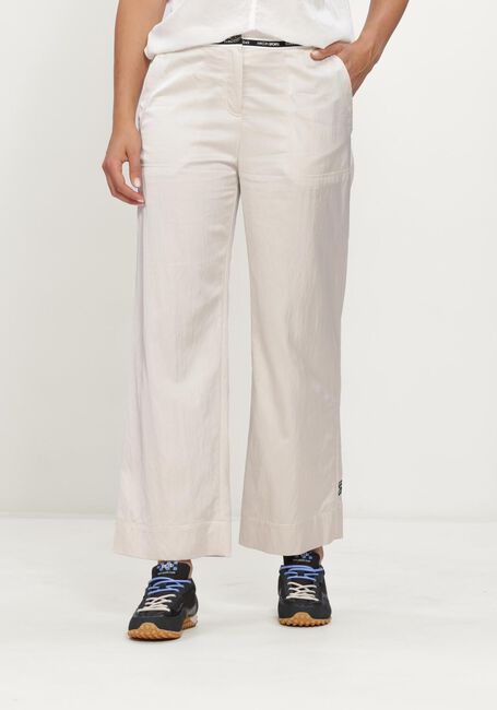 Ecru MARC CAIN SPORTS Wijde broek PANTALON WUKARI - large