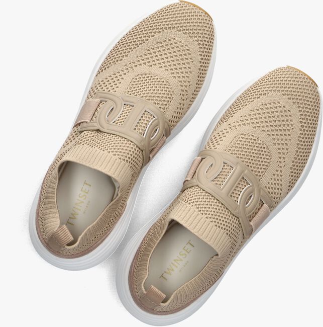 Beige TWINSET MILANO Lage sneakers 251TCP02G Beige TWINSET MILANO Lage sneakers 251TCP02G - large