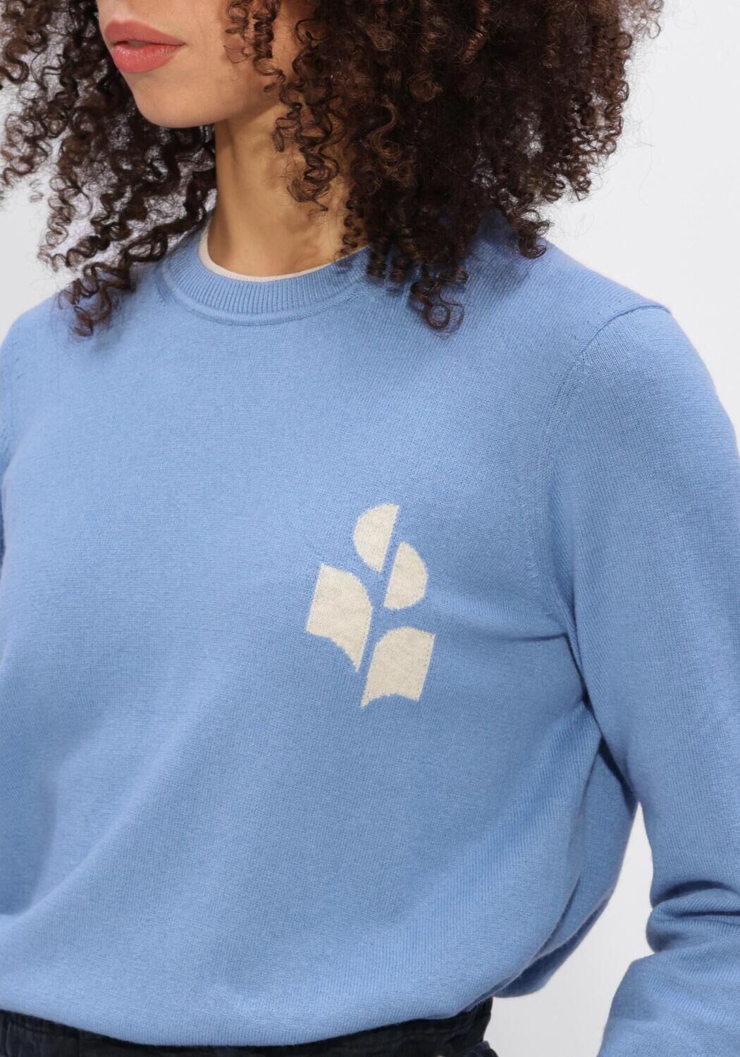 Lichtblauwe ISABEL MARANT Trui LANTA-GB - large