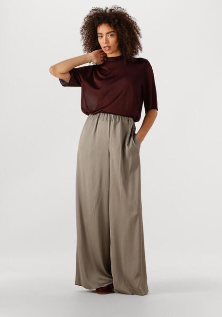 Taupe DRYKORN Wijde broek TWEEZER - large