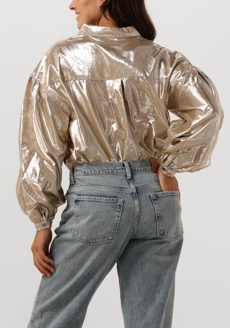 Gouden RUBY TUESDAY Blouses ISAI BIG SHIRT GATHERING SLEEVES - large