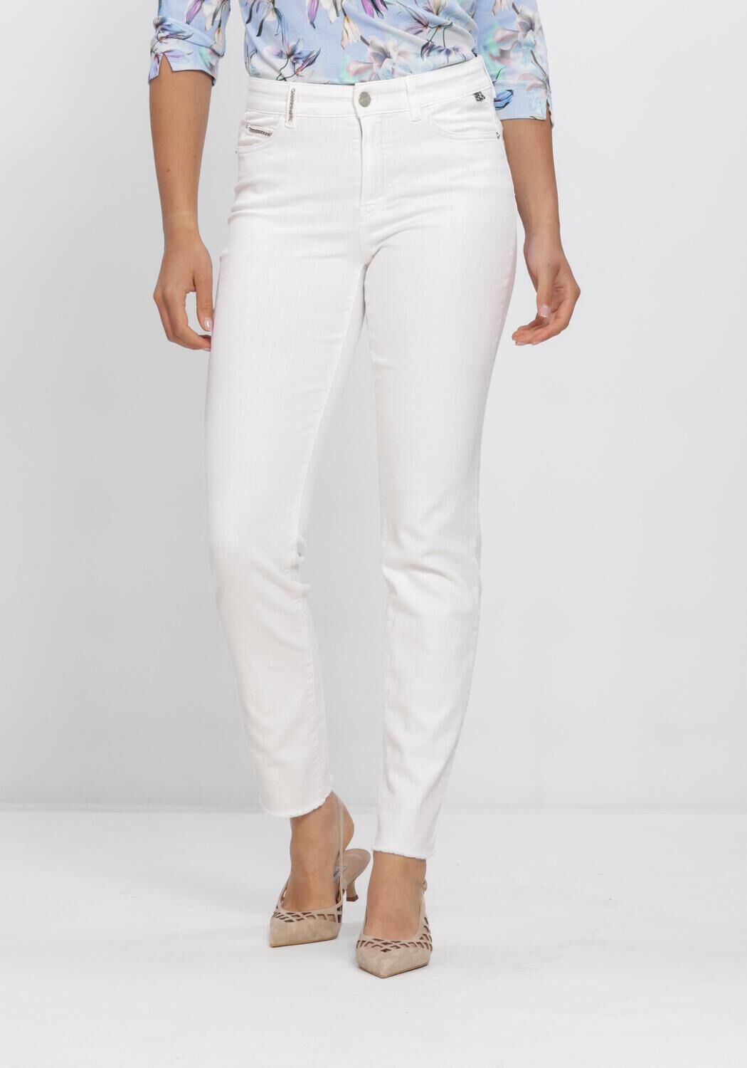 Witte MARC CAIN PANTS Jeans AP 82.56 D12 - large