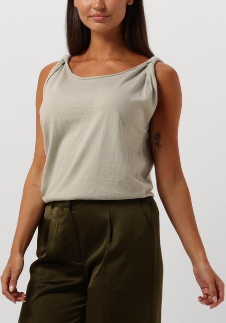 Groene DANTE6 Top CASHMERE MIX TOP - large