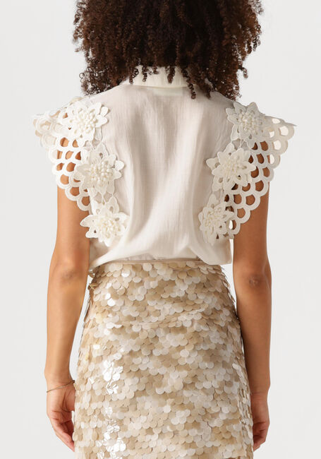 Gebroken wit COPENHAGEN MUSE Top MOLLY SHIRT - large