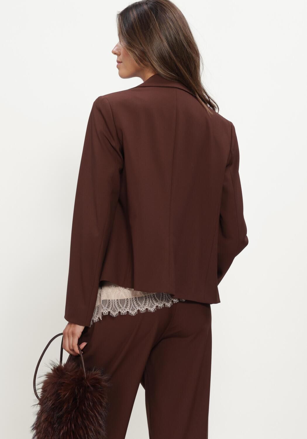 Bruine LUISA CERANO Blazer ZWEI-KNOPF-BLAZER - large