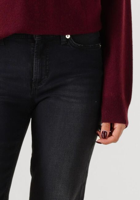 Donkergrijze CAMBIO Slim fit jeans PIPER CROPPED SHADOW EFFECT - large