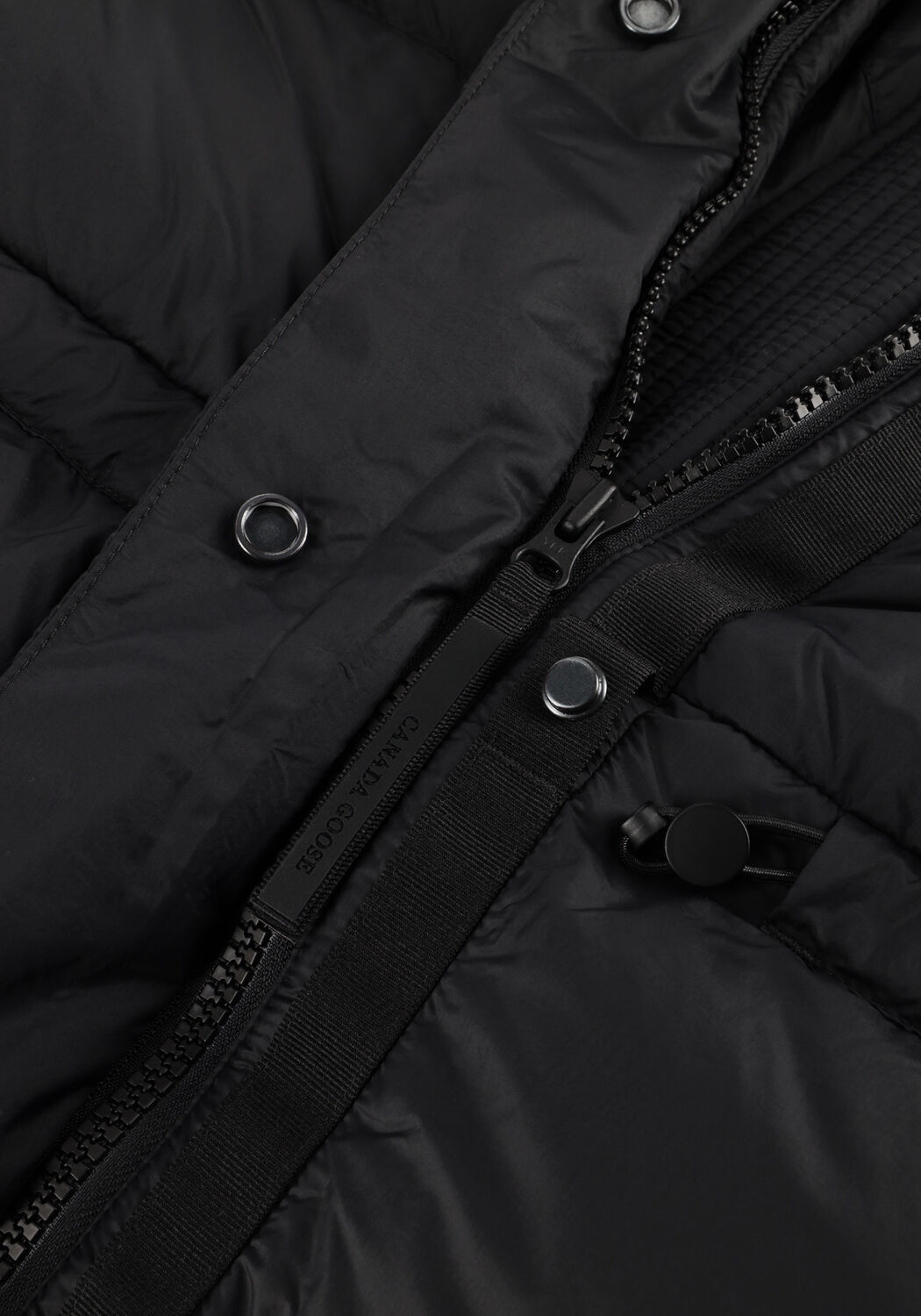 Zwarte CANADA GOOSE Gewatteerde jas MONTGOMERY COAT TD - large