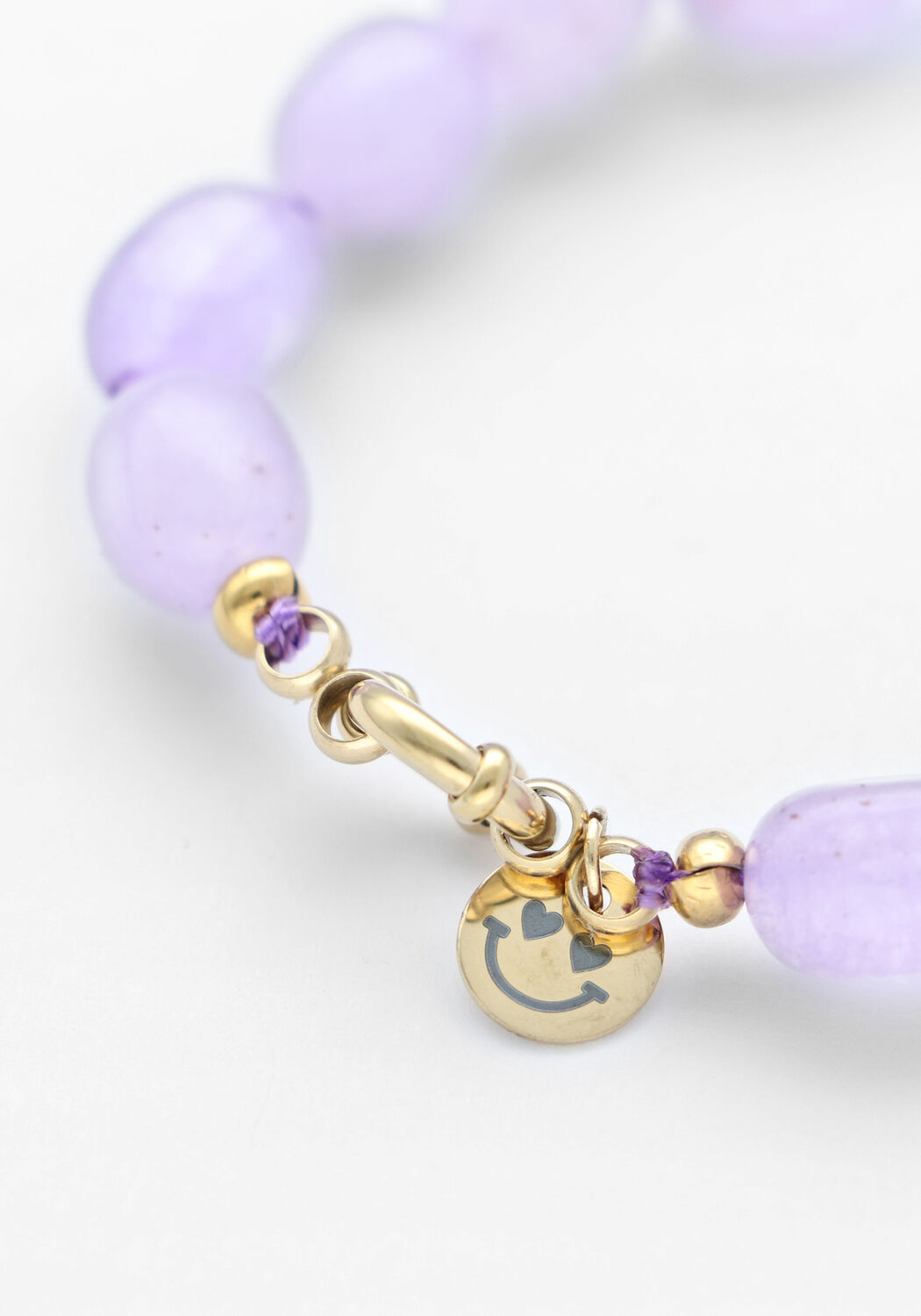 Lila BONNIE STUDIOS Armbanden BOBBY LILA BRACELET - large