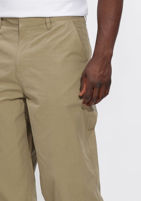 Khaki OLAF HUSSEIN Wijde broek BARREL LEG PANT - large