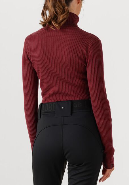 Bordeaux GOLDBERGH Coltrui MIRA LONG SLEEVE KNIT SWEATER - large
