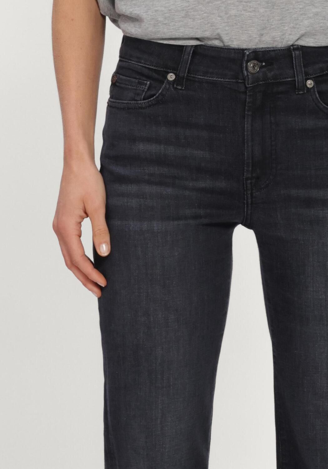Zwarte 7 FOR ALL MANKIND Bootcut jeans THE LEGGY BOOTCUT CARBON STORM - large