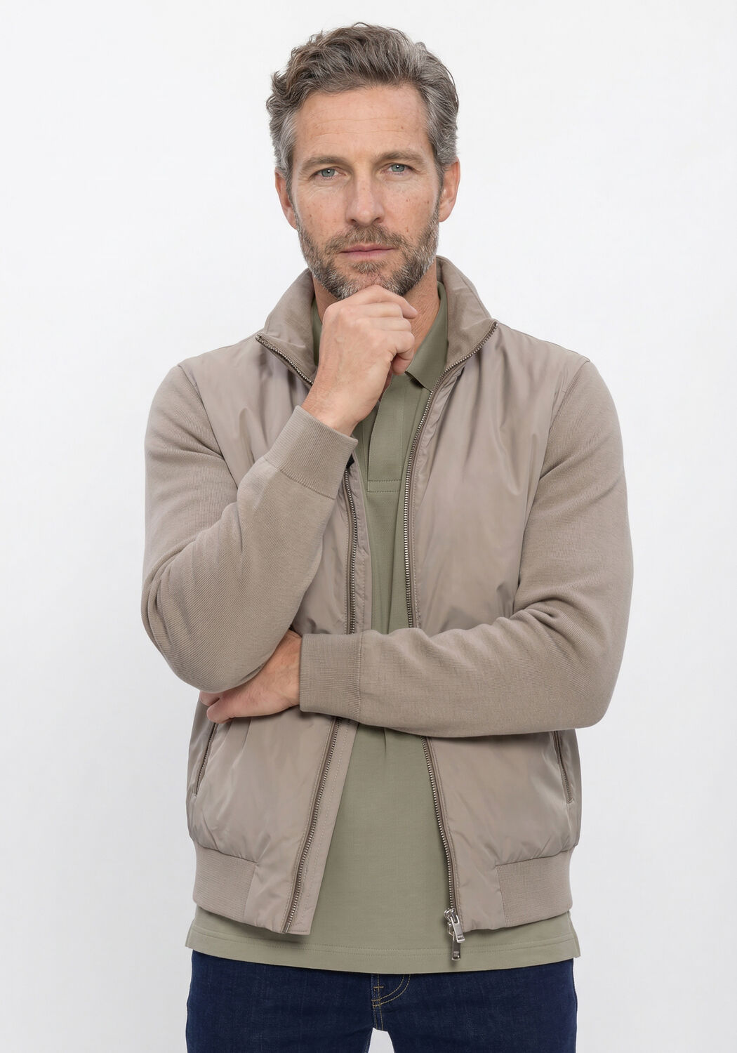 Beige MOORER Jack EVAN-H-STP - large