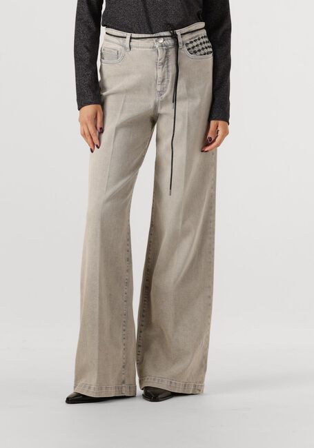 Donkerblauwe MARC CAIN COLLECTION Wijde broek ZC 82.09 D04 - large