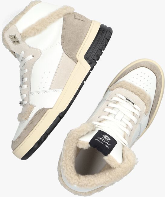 taupe shabbies hoge sneakers revin