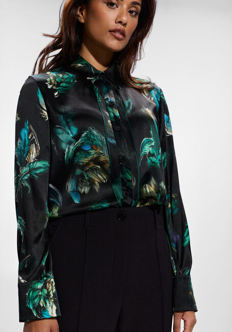 Zwarte MARC CAIN COLLECTION Blouses ZC 51.29 W81 - large