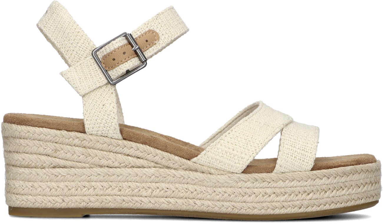 Toms Sandalen
Dames Audrey, Maat: 36, Materiaal: Textiel, Kleur: Beige