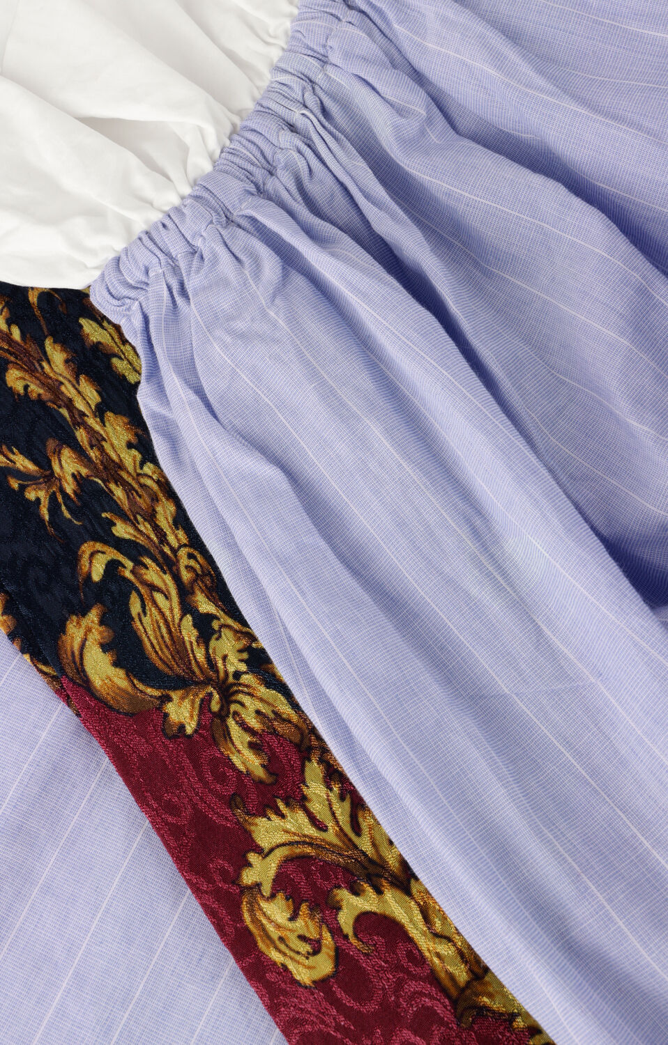 Lichtblauwe MES DEMOISELLES Maxi jurk WIKI - large