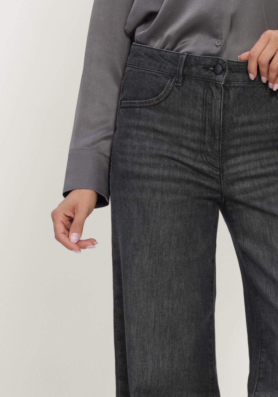 Zwarte LUISA CERANO Bootcut jeans AUTHENTIC-BOOTCUT-DENIM - large