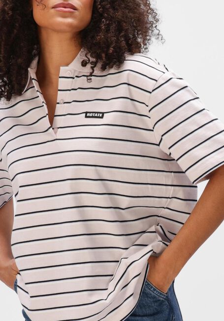 Roze ROTATE Polo JERSEY POLO SHIRT - large