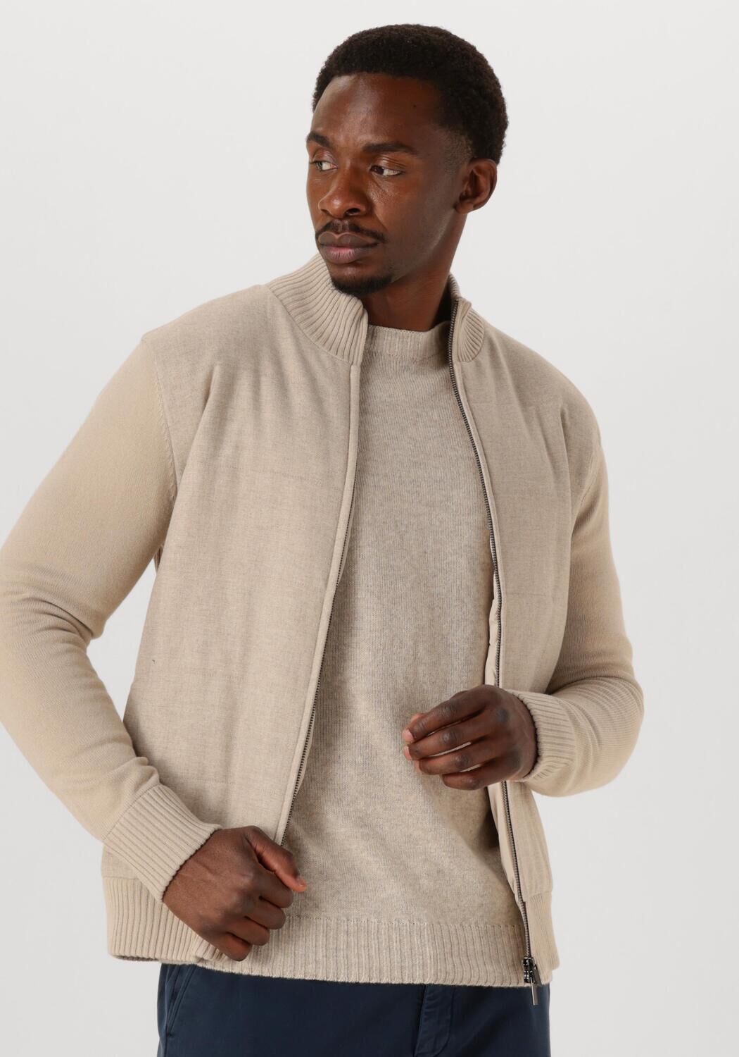 Gentiluomo Jack Heren Jacket, Maat: L, Kleur: Beige afbeelding
