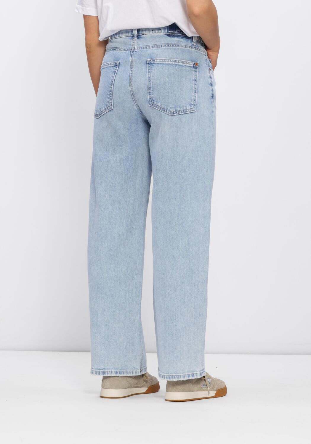 Blauwe CAMBIO Mom jeans BAGGY - large