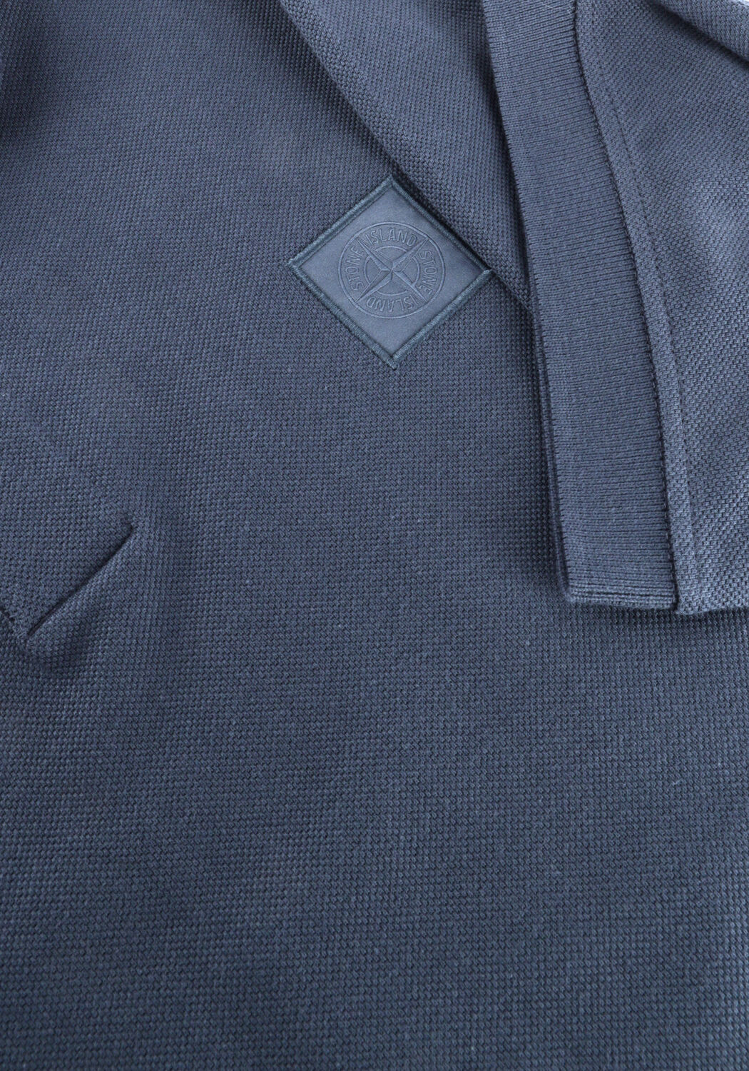 Donkerblauwe STONE ISLAND Polo SS POLO S0F39 - large