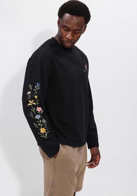 Zwarte BRAM'S FRUIT T-shirt ROBIN LONGSLEEVE - large