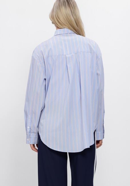 Blauwe PENN & INK Blouses BLOUSE STRIPE - large