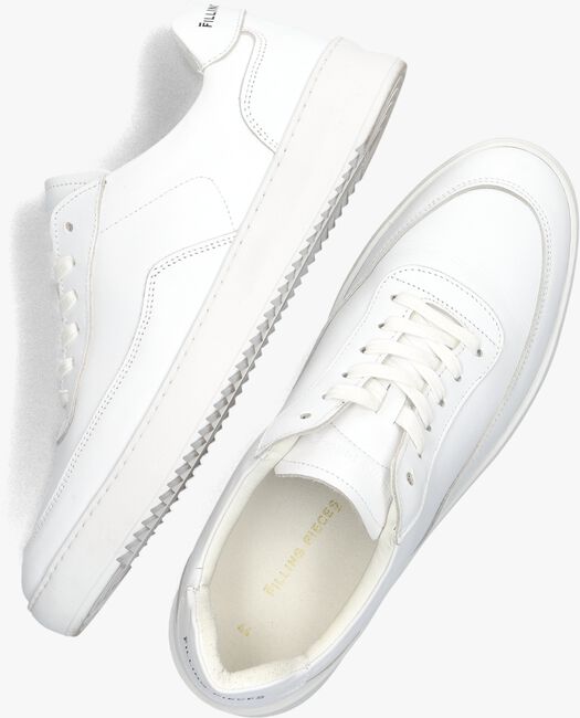 witte filling pieces lage sneakers mondo ripple