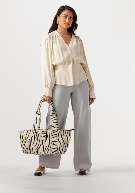 Beige SECOND FEMALE Blouses ELVAS SHIRT - large