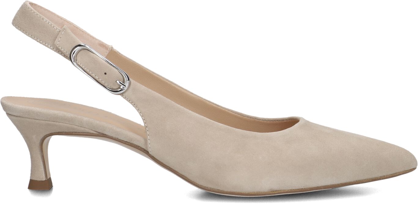 Unisa Slingbacks Dames Ibon, Maat: 39, Materiaal: Suède, Kleur: Beige afbeelding 1
