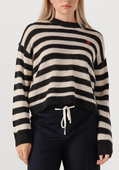 Multi DANTE6 Trui ARIAMA STRIPE  STRIPED SWEATER - large