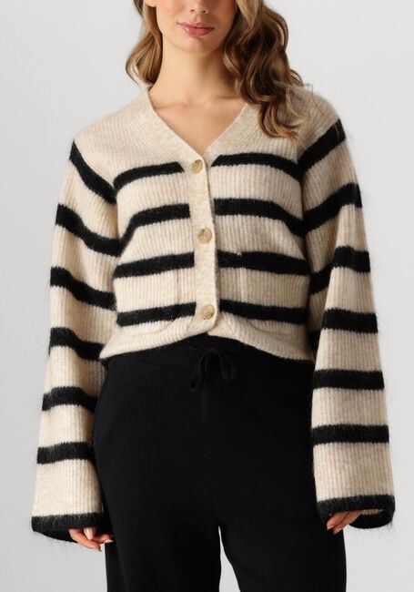 Zand SECOND FEMALE Vest OVALIS KNIT WIDE SLEEVE CARDIGAN - large