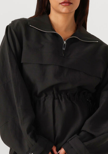 Zwarte ROHE Blouses PARACHUTE ANORAK - large