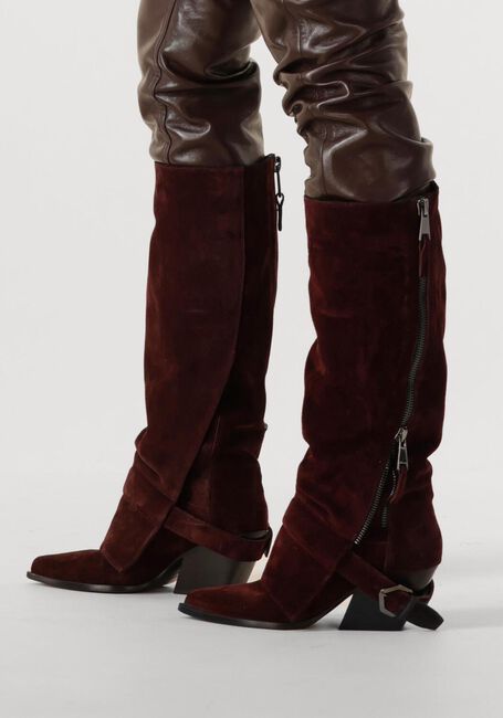 Rode STRATEGIA Hoge laarzen E4493-B - large