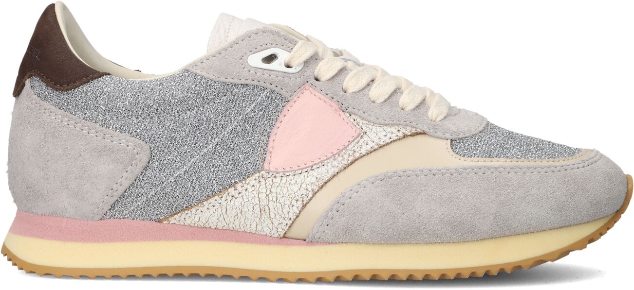 Philippe Model Lage Sneakers Dames Blville Low Woman, Maat: 42, Materiaal: Textiel afbeelding 1