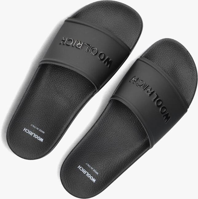 Zwarte WOOLRICH Badslippers SLIDE SANDAL Zwarte WOOLRICH Badslippers SLIDE SANDAL - large