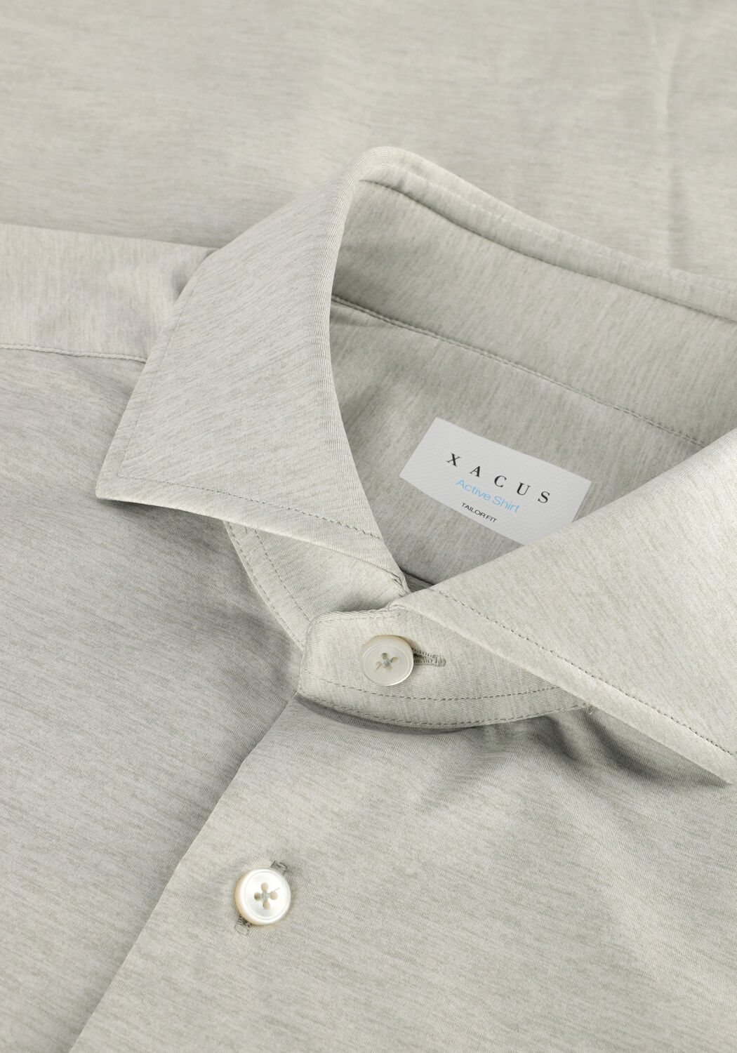 Groene XACUS Klassieke overhemden ACTIVE SHIRT 520ML - large