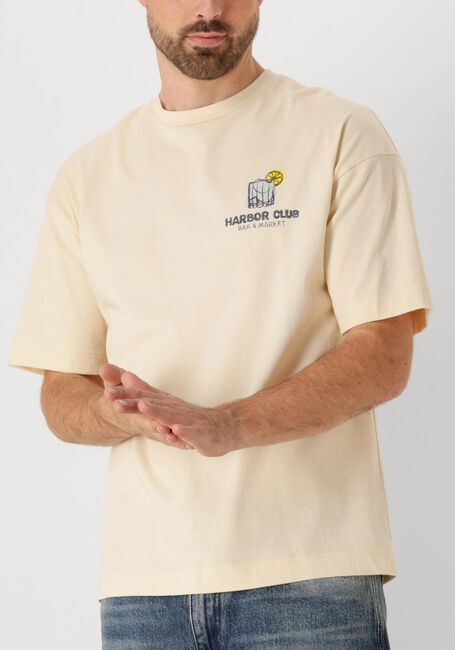 Ecru DRYKORN T-shirt KAYRO_HC 520198 - large