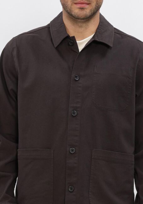 Bruine LES DEUX Overshirts LAYTON COTTON OVERSHIRT - large