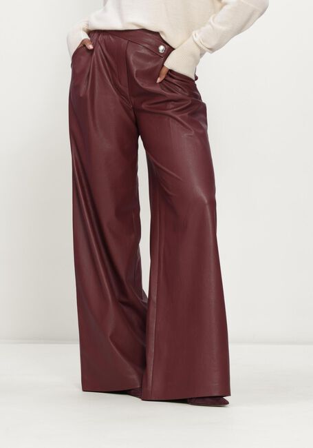 Bordeaux CAROLINE BISS Wijde broek 4573 - large