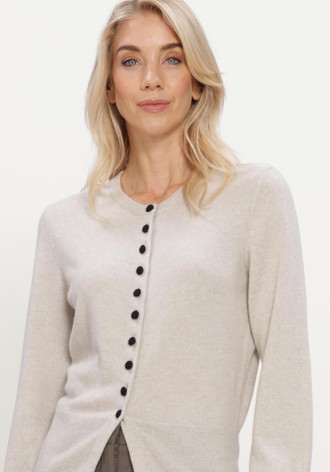 Beige LISA YANG Vest MAVEN CARDIGAN - large