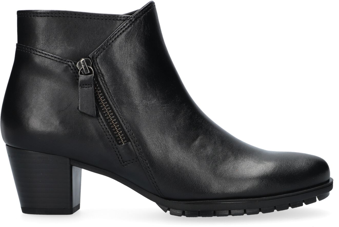 Gabor Enkellaarsjes
Dames 603.1, Maat: 38, Materiaal: Leer, Kleur: Zwart
