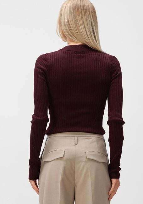 Bordeaux HERSKIND Trui DANIELLA KNIT BLOUSE - large
