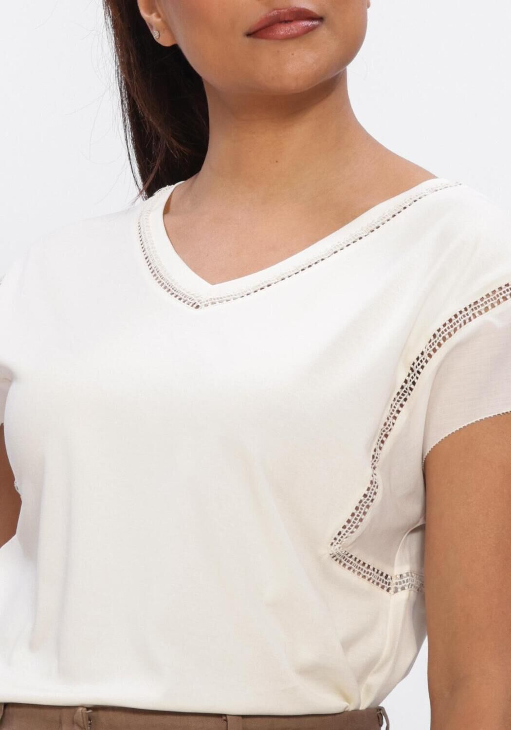 Ecru MARC CAIN COLLECTION Tops & T-shirts AC 48.57 J14 - large